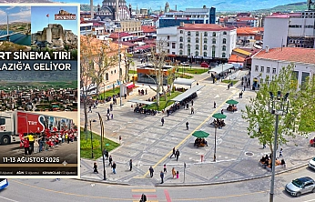 TRT Sinema Tırı Elazığ'a geliyor