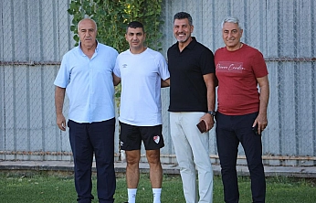TÜFAD Elazığ Şube Başkanı Ercan Gür'den Elazığspor'a ziyaret