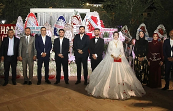 Tunç ve Durak ailelerinin mutlu günü