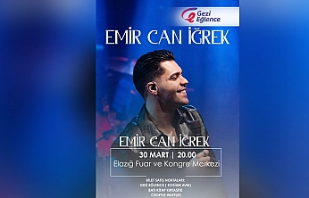 Ünlü sanatçı 30 Mart'ta Elazığ'da konser verecek