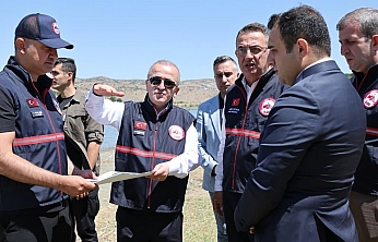 Vali Hatipoğlu'ndan Plajköy'de proje denetimi