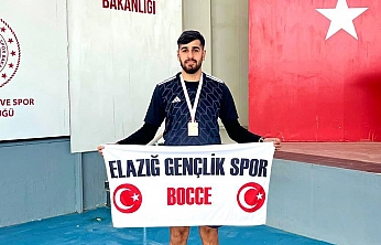 Volo Türkiye Şampiyonası'nda Elazığlı sporcu Türkiye üçüncüsü oldu