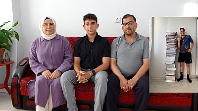 Akıllı telefonu bıraktı, tuşlu telefonla Türkiye birincisi oldu