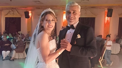 Alper Cevher ve Kübra Fırat dünyaevine girdi
