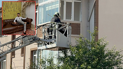 Bir kişi evinin balkonunda asılı halde bulundu