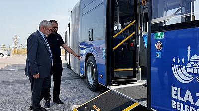 Elazığ Belediyesi'nden ulaşıma dev yatırım: 9 yeni otobüs hizmete girdi