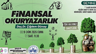 Elazığ Belediyesinden Finansal Okuryazarlık Semineri