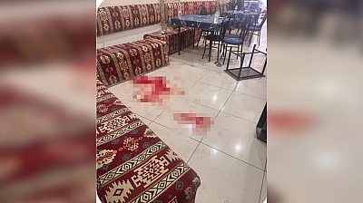 Dehşet anları! Bıçaklanan şahıs, hayatını kaybetti