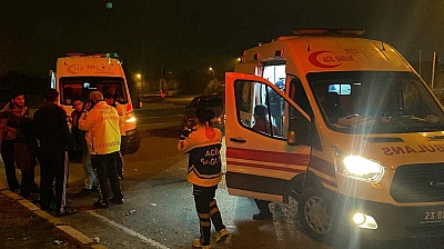 Elazığ'da feci kaza: 6 yaralı