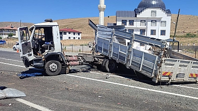 Elazığ'da feci kaza!