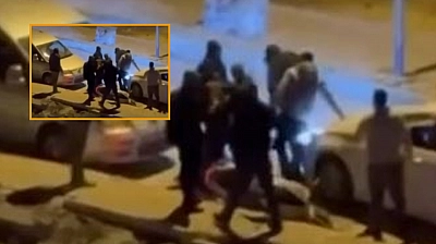 Elazığ'da genç kızları taciz eden yabancı uyruklu şahıs darp edildi