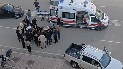 Elazığ'da korkutan kaza!
