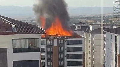 Elazığ'da korkutan yangın