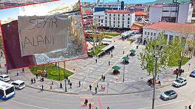 Elazığ'da meraklılarına özel 'Seyir alanı'
