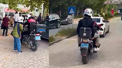 Elazığ'da yürekleri ısıtan görüntü