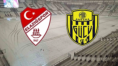 Elazığspor - Ankaragücü maçı canlı anlatım