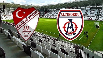 Elazığspor Altınordu maçı canlı anlatım