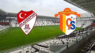 Elazığspor – Çorluspor 1947 maçı canlı anlatım