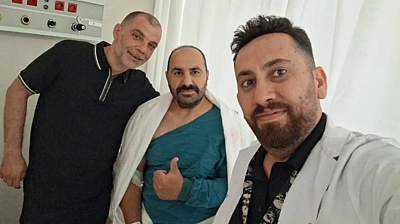 Elazığspor'da tribün liderine geçmiş olsun ziyareti