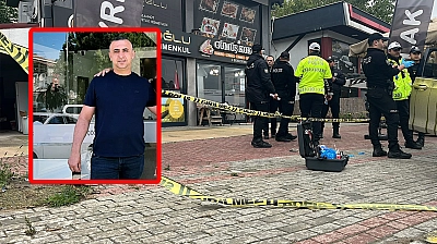 Emlak ofisinde silahlı kavga: 1 ölü, 1 yaralı