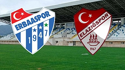 Erbaaspor- Elazığspor  Maçı canlı anlatım