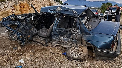 Feci kaza: 1 ölü, 3 yaralı