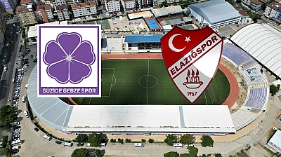 Gebzespor - Elazığspor Maçı canlı anlatım