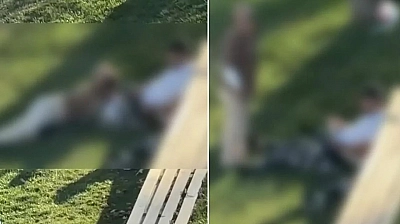 Kamuya açık parkta uygunsuz davranışlar tepki topladı