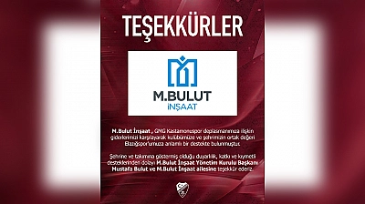 M. Bulut İnşaat'tan Elazığspor'a deplasman desteği