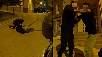Önce kuryeyi, sonra öz annesini bıçakladı