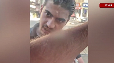 Otobüsün camlarına yumruk attı! Rekor ceza yedi