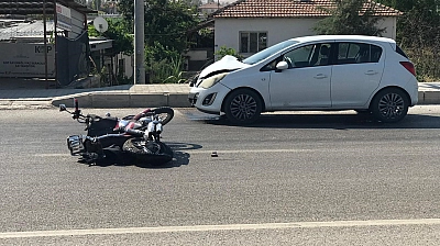 Konya'da feci kaza! Sürücü yola savruldu