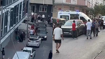 Silahlı kavga: Yoldan geçen 1'i çocuk 2 kişi yaralandı