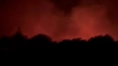 Son dakika Hankendi'de yangın!