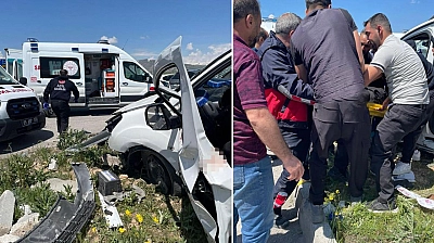 Yol kan gölüne döndü: 4 ölü, 2 yaralı