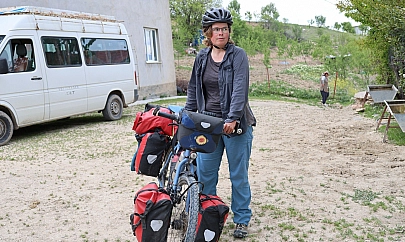 33 bin kilometre pedal çeviren Belan'ın son durağı Elazığ oldu