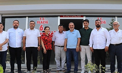 Başkan Alan'dan galericiler sitesi ve 6. Noterliğe ziyaret