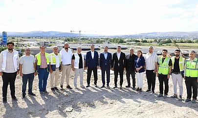 Başkan Şerifoğulları, İleri Biyolojik Atık Su Arıtma Tesisi'nde incelemelerde bulundu