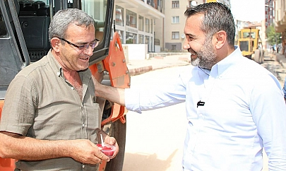 Başkan Şerifoğulları, personele moral verdi