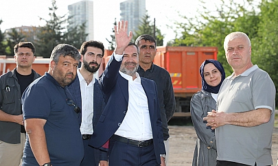 Başkan Şerifoğulları, yoğun temposunu sürdürüyor