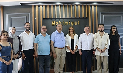 CHP Hatay milletvekillerinden Hakimiyet Haber'e ziyaret