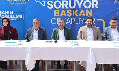 Elazığ Belediye Başkanı Şerifoğulları, vatandaşların sorularını cevapladı