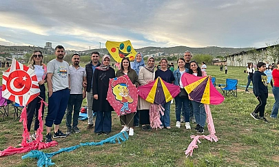 Elazığ'da 3. Geleneksel uçurtma şenliği
