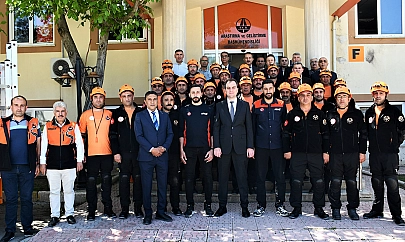Elazığ'da Afetlere müdahale için 28 kişilik ekip kuruldu