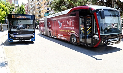 Elazığ'da belediye otobüs ücretlerine zam!