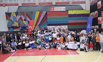 Elazığ'da dağcılık müsabakaları sona erdi