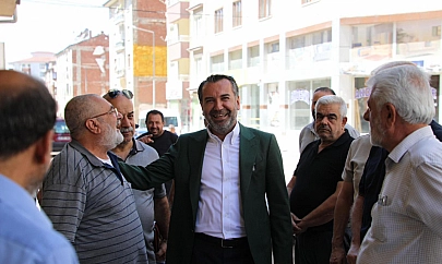 Elâzığ'da dönüşüm sürüyor başkan Şahin Şerifoğulları sahada
