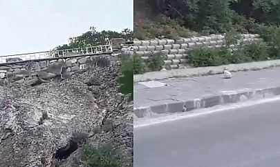 Elazığ'da faciadan dönüldü