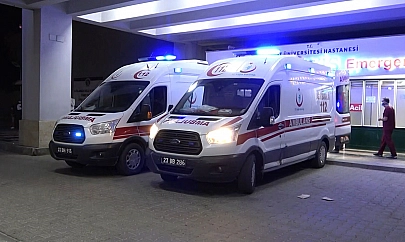 Elazığ'da feci kaza: 1 ölü, 2 yaralı