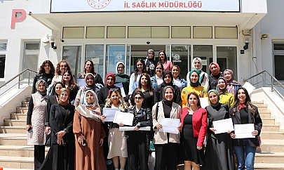 Elazığ'da Gebe Okulu eğitimleri sürüyor